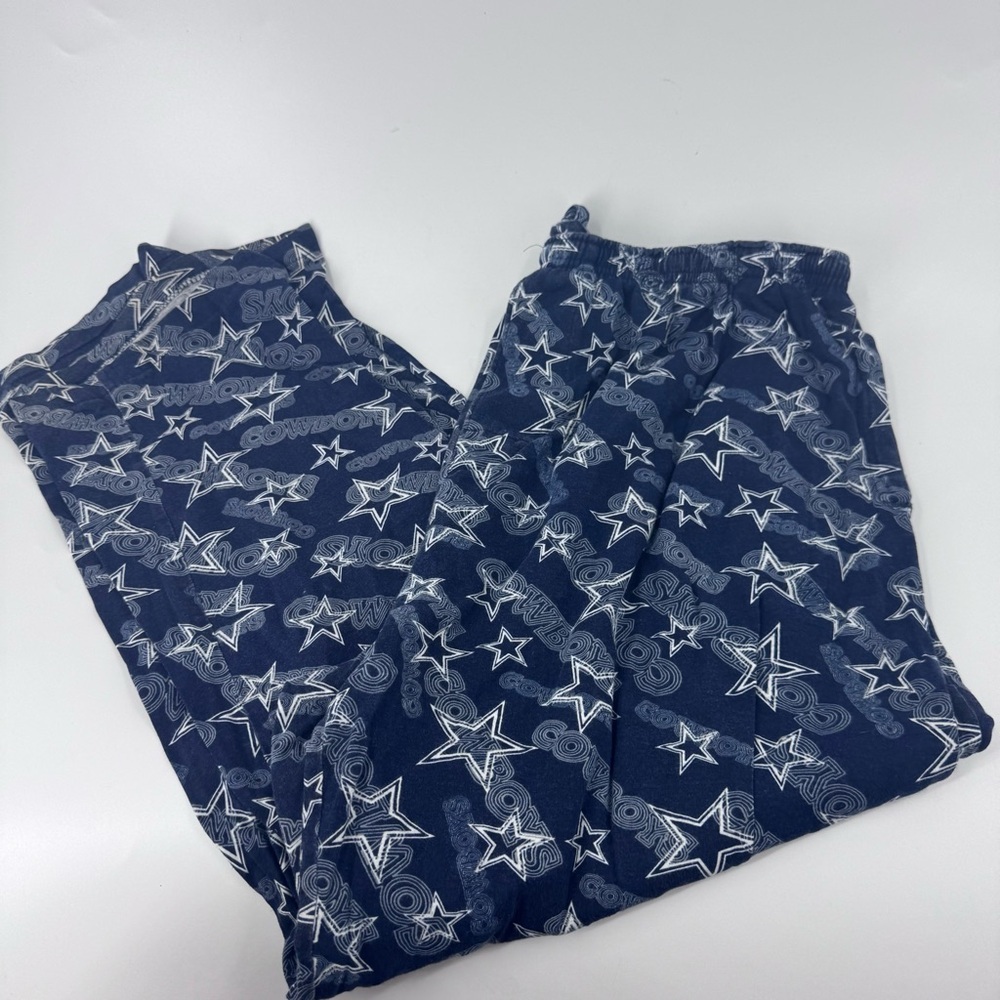Dallas Cowboys Blue and White Star Pattern‎ Pajama Pants